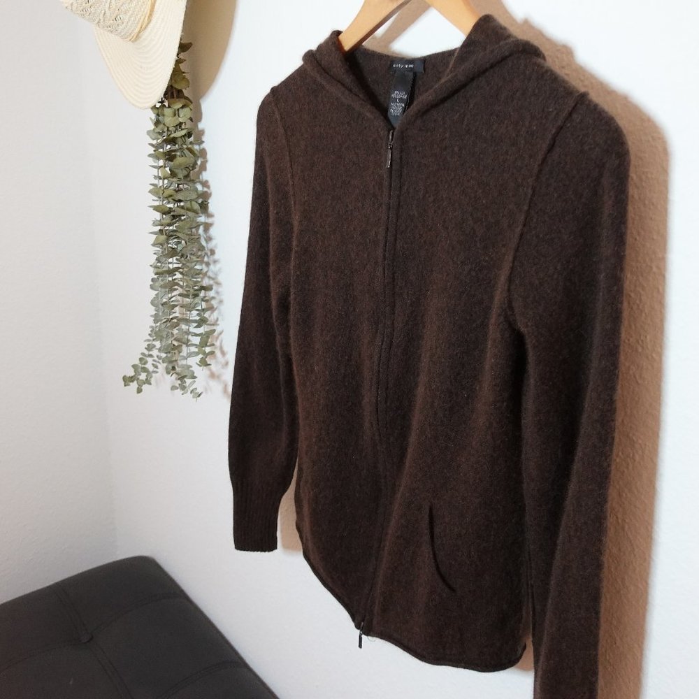 Cashmere Zip Up Hoodie- ONLY MINE